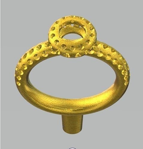 YD107 octopus ring 3D print model