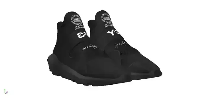 adidas Y-3 Suberou Yohji Yamamoto techwear sneaker 3D model
