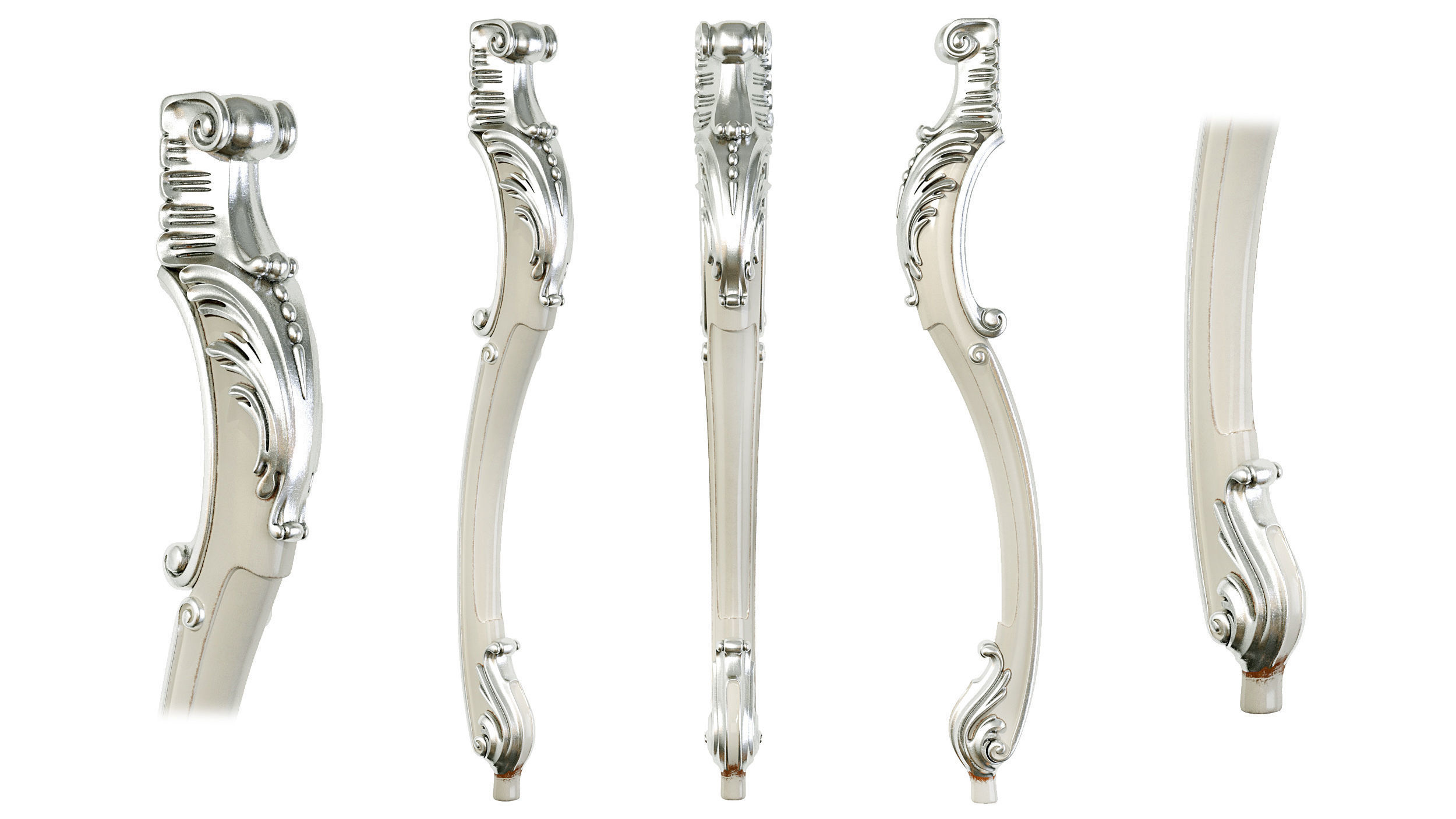 Classic leg 051 3D model_3