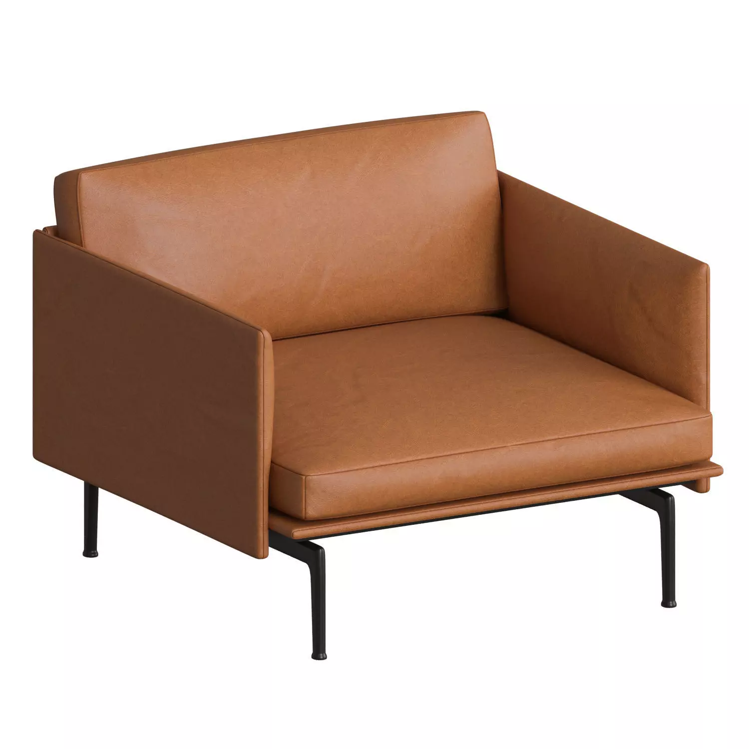 Outline Chair 3D model