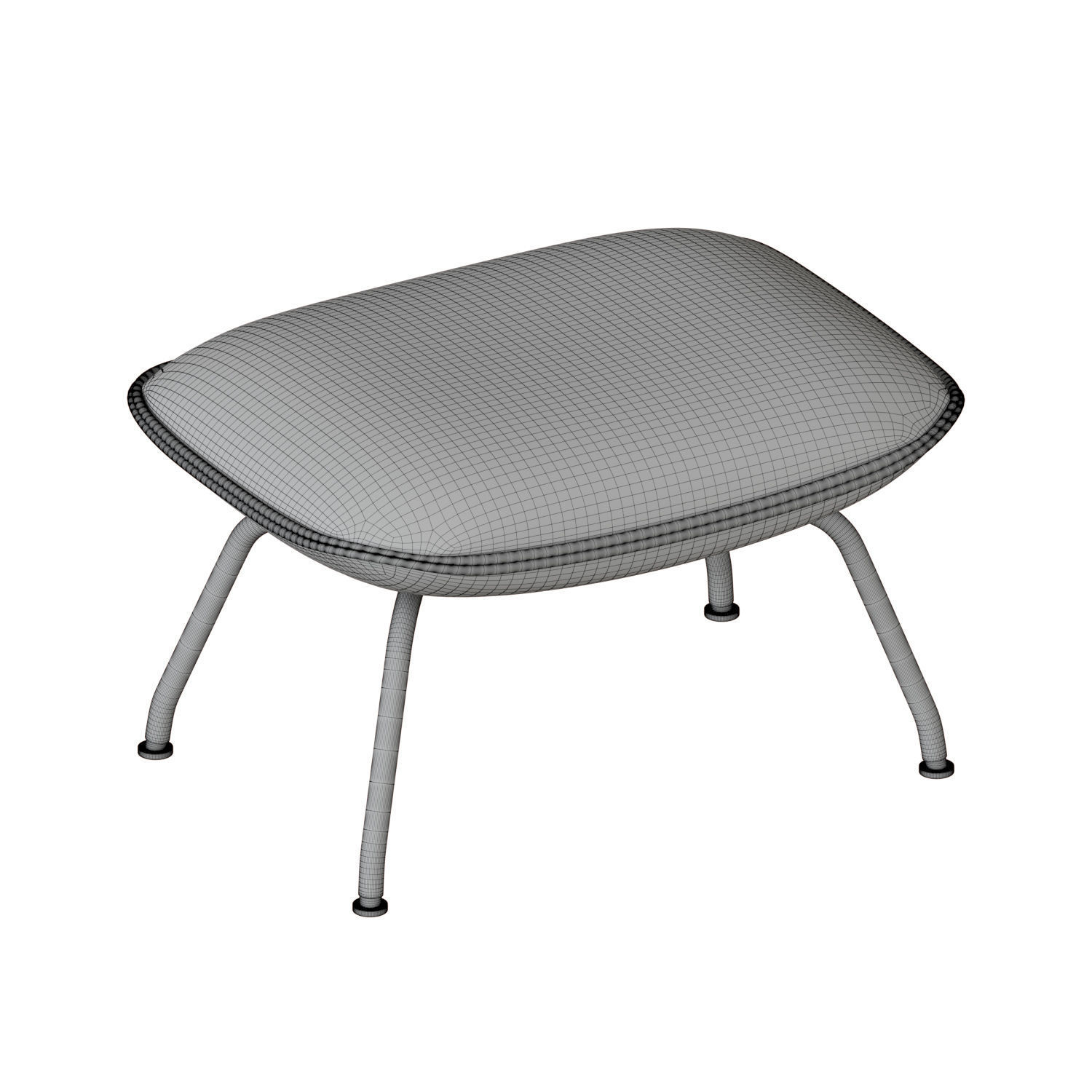 Doze Ottoman 3D model_4