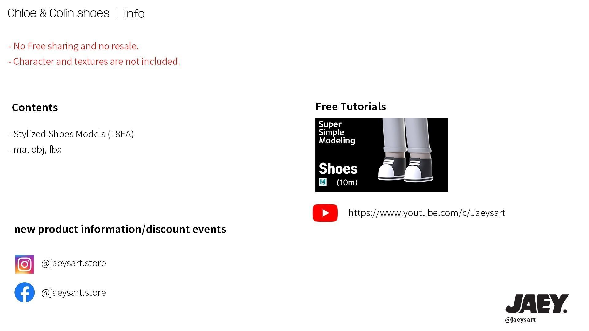 Chloe and Colin shoes Low-poly 3D model_11