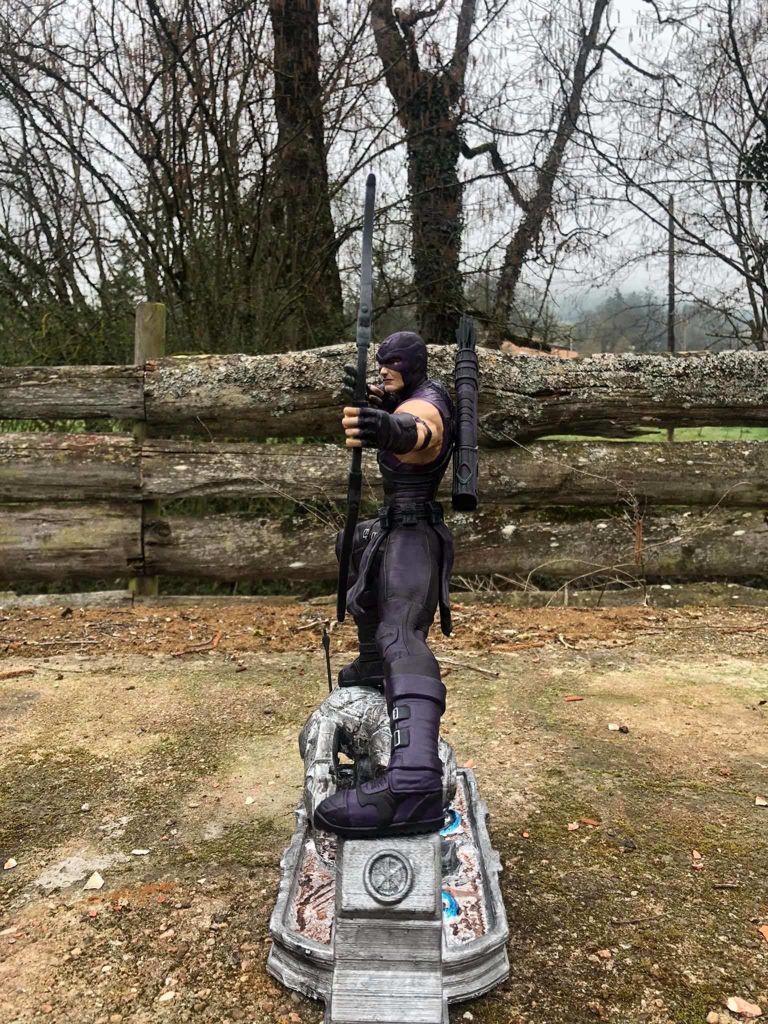 HAWKEYE AVENGERS 3D print model_13