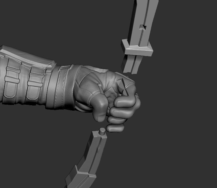 HAWKEYE AVENGERS 3D print model_10