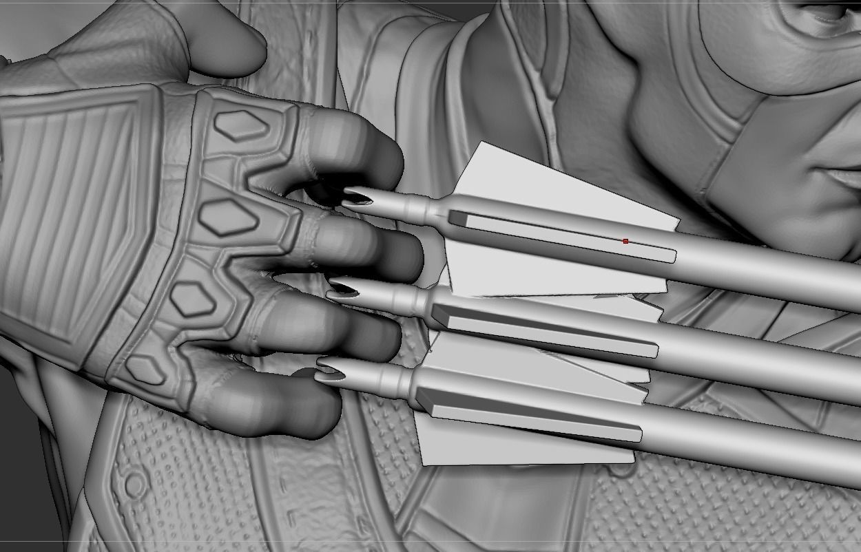 HAWKEYE AVENGERS 3D print model_11