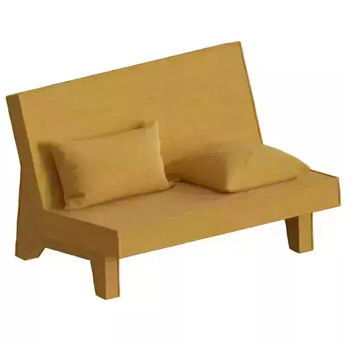 Bam 2 Seater Sofa 3D model