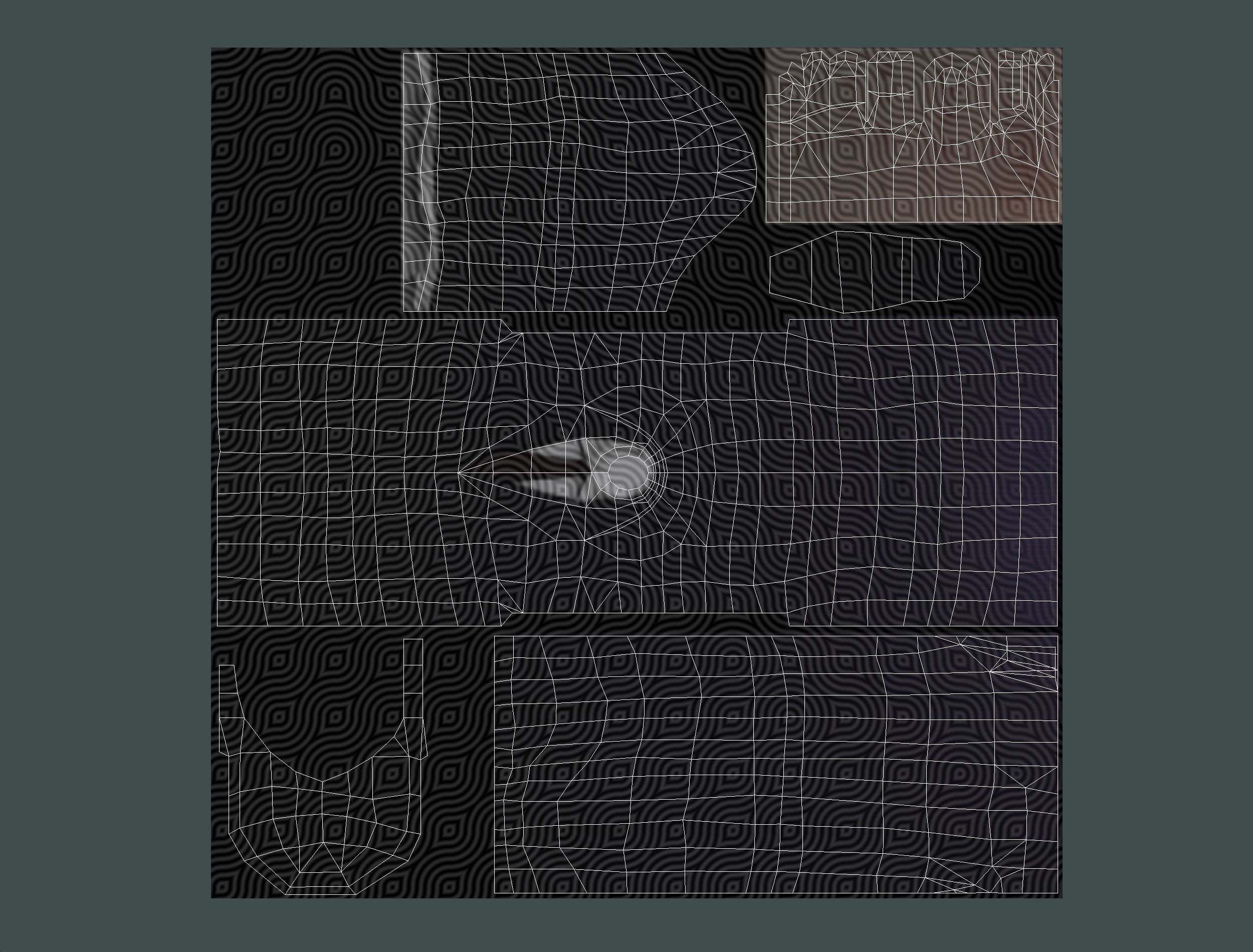 LowPoly Man Body Boss Jacket Suit Low-poly 3D model_26