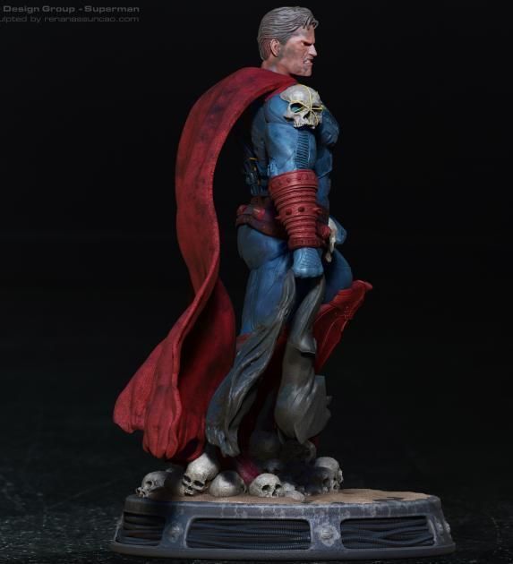 EVIL SUPERMAN  3D print model_1