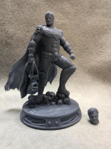EVIL SUPERMAN  3D print model_2