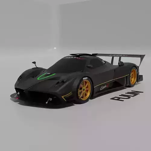 Pagani Zonda R 3D model