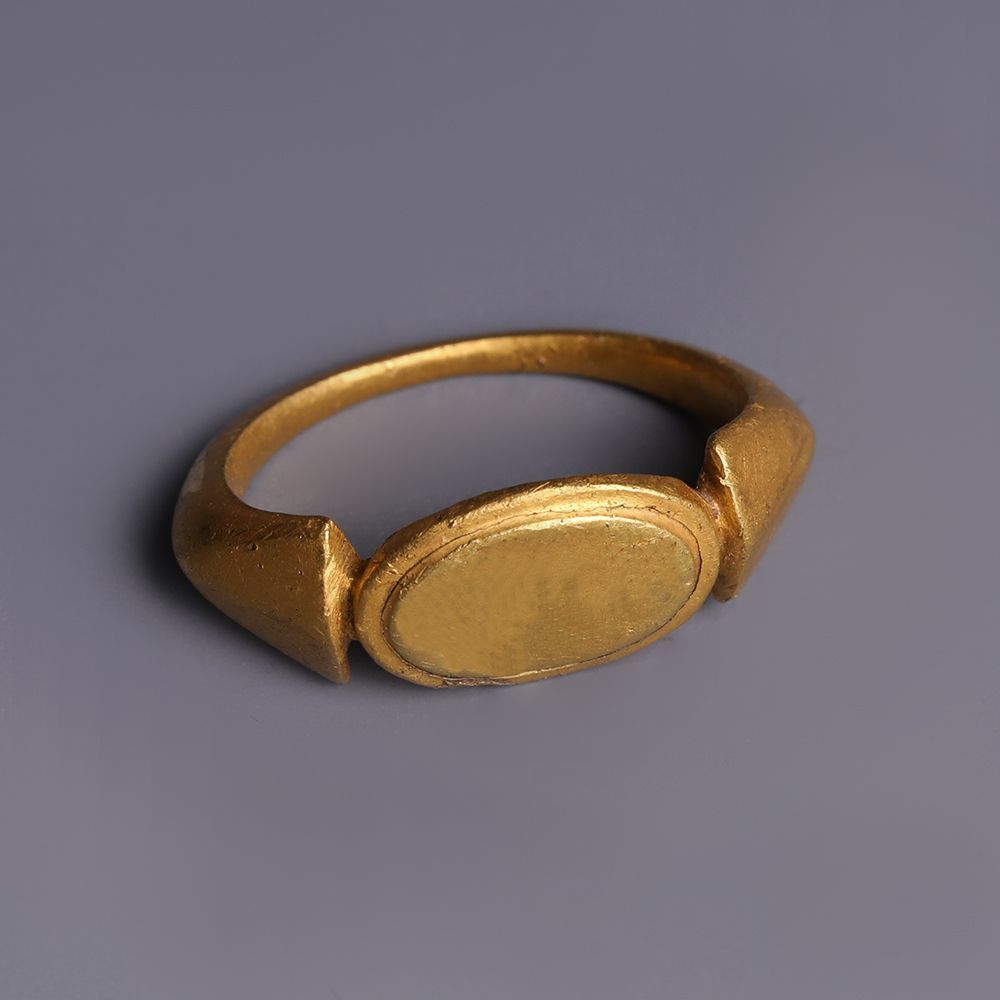 Ancient Roman Style Ring 3D Model Printable model 3D print model_2