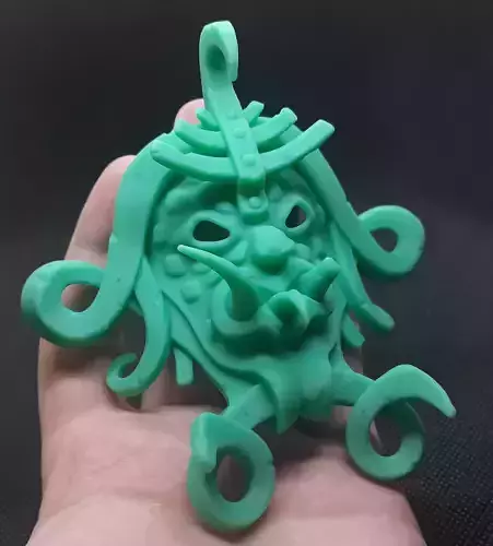 Jade mask 3d print 3D print model