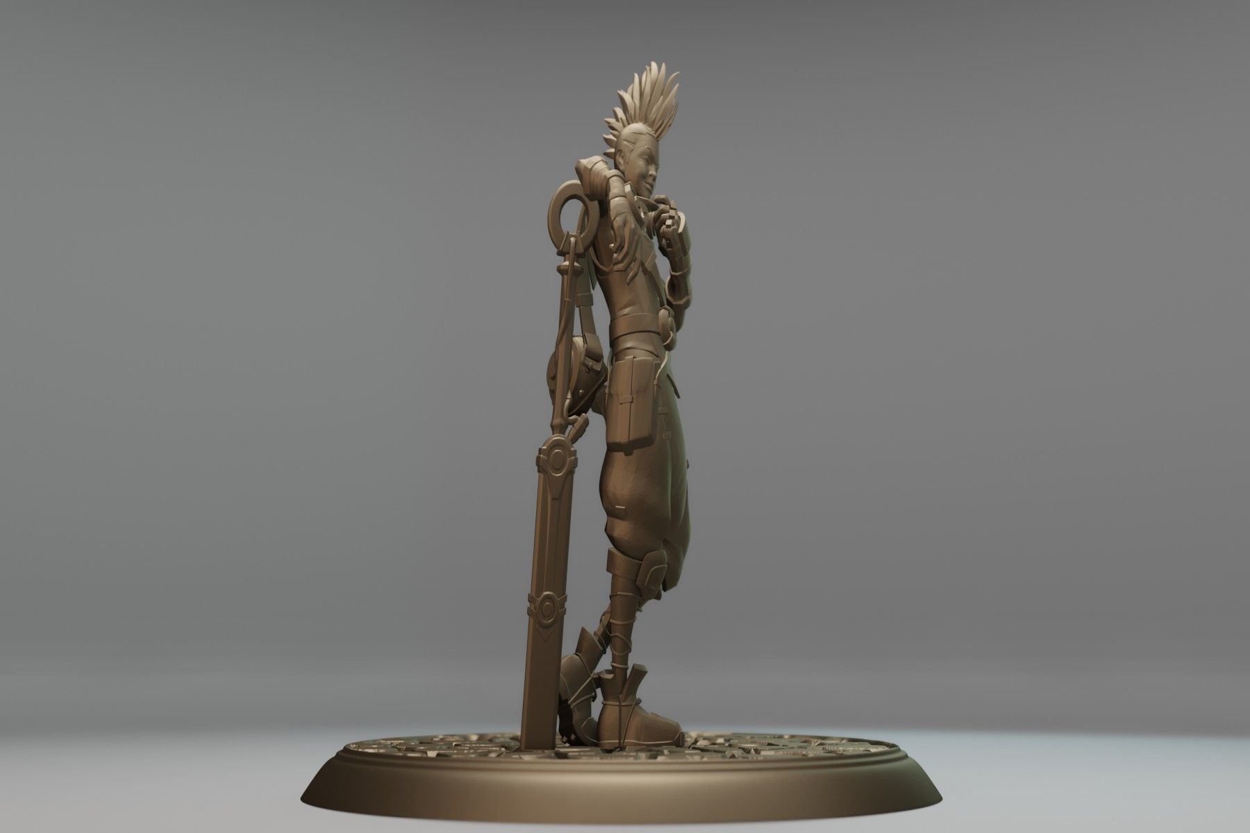 EKKO - LEAGUE OF LEGENDS 3D print model_2