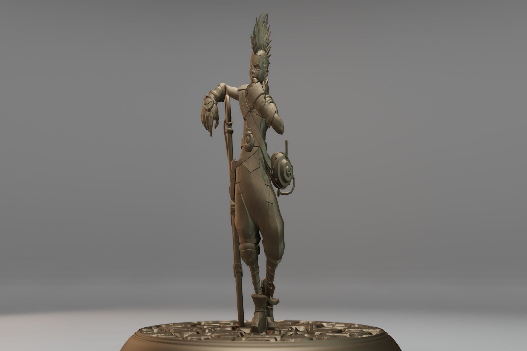 EKKO - LEAGUE OF LEGENDS 3D print model_1