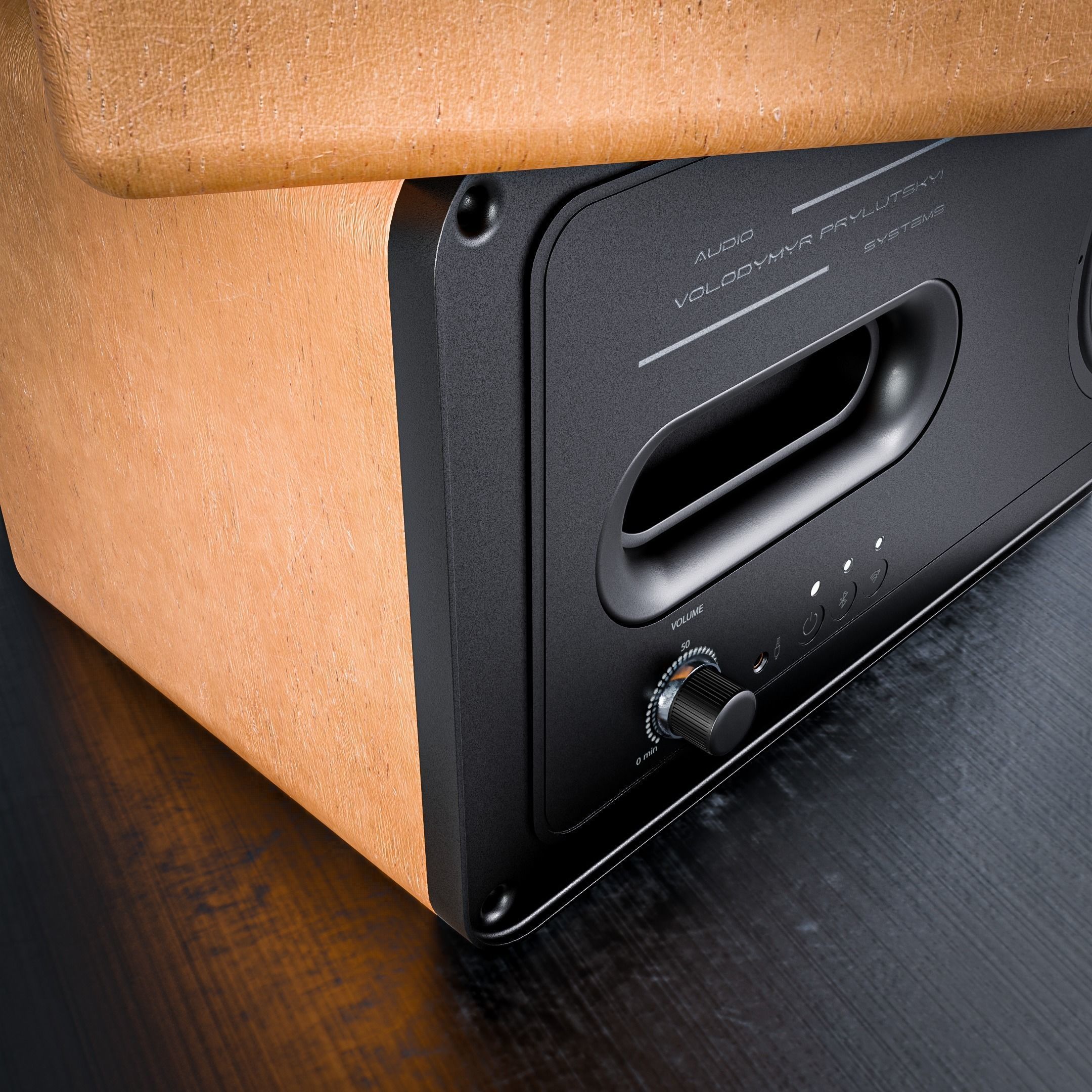 Audio System 3D model_6