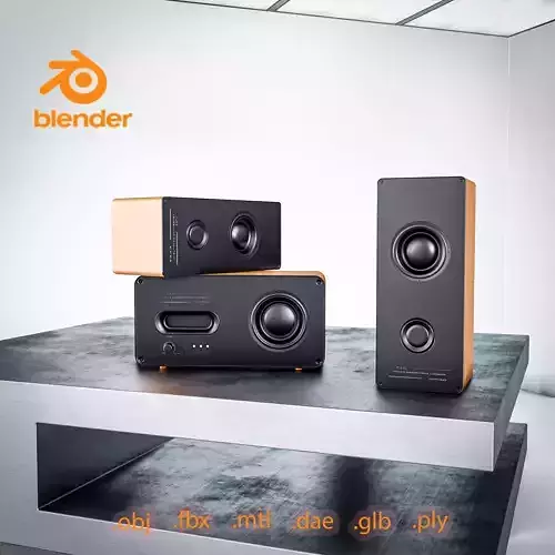 Audio System  3D model