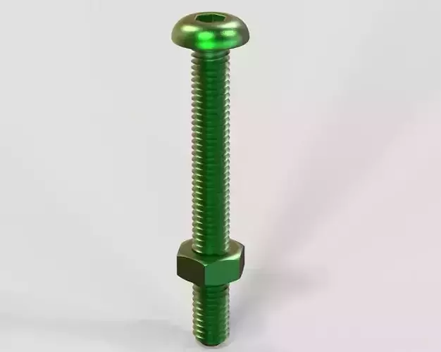 M5 x 40mm Socket Button Bolt 