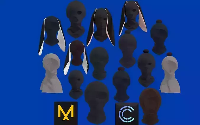 Balaclava Outfits MD CLO 3D zprj project files 3D Model Collection