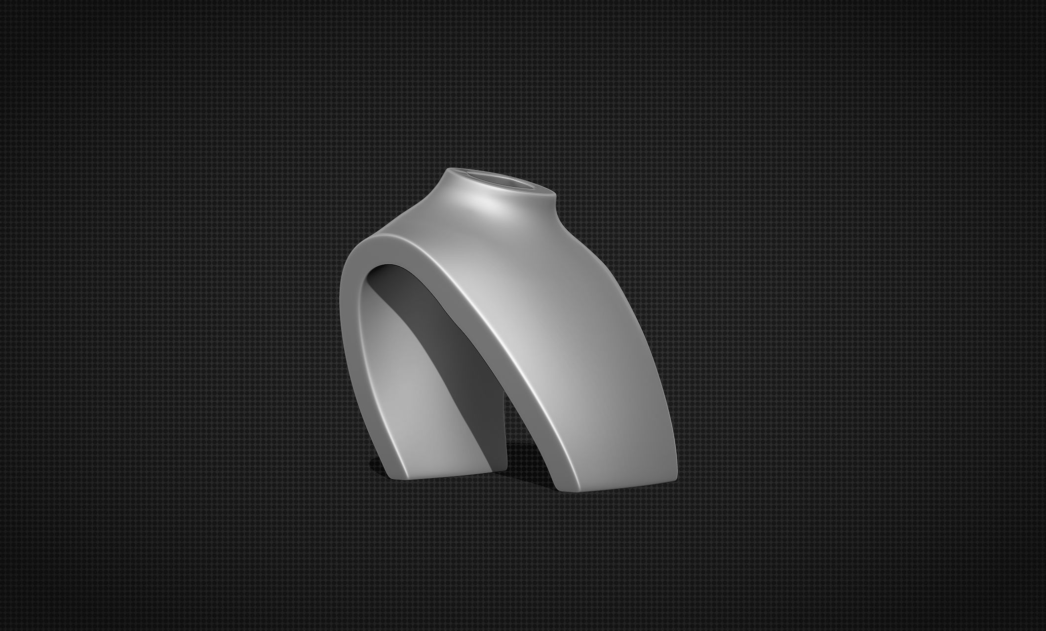 Necklace Display Bust 3D print model_2