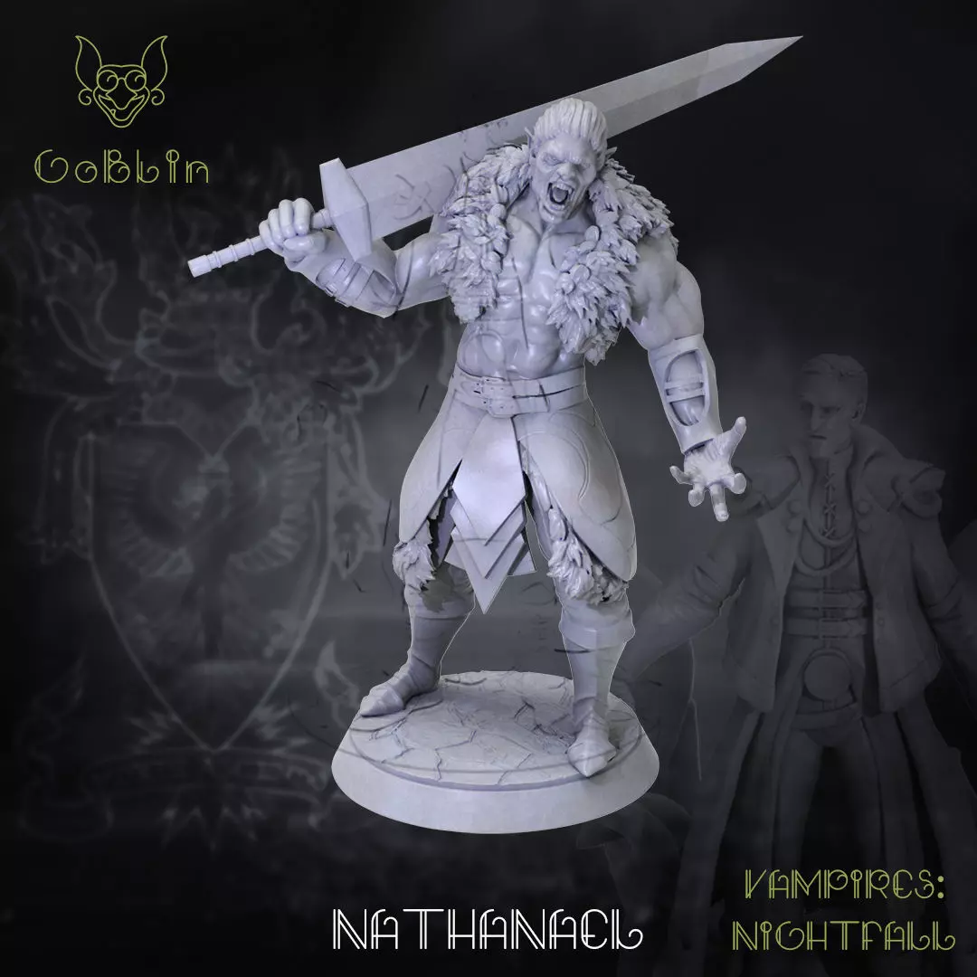 Nathanael - Vampires Nightfall Brujha 3D print model_0