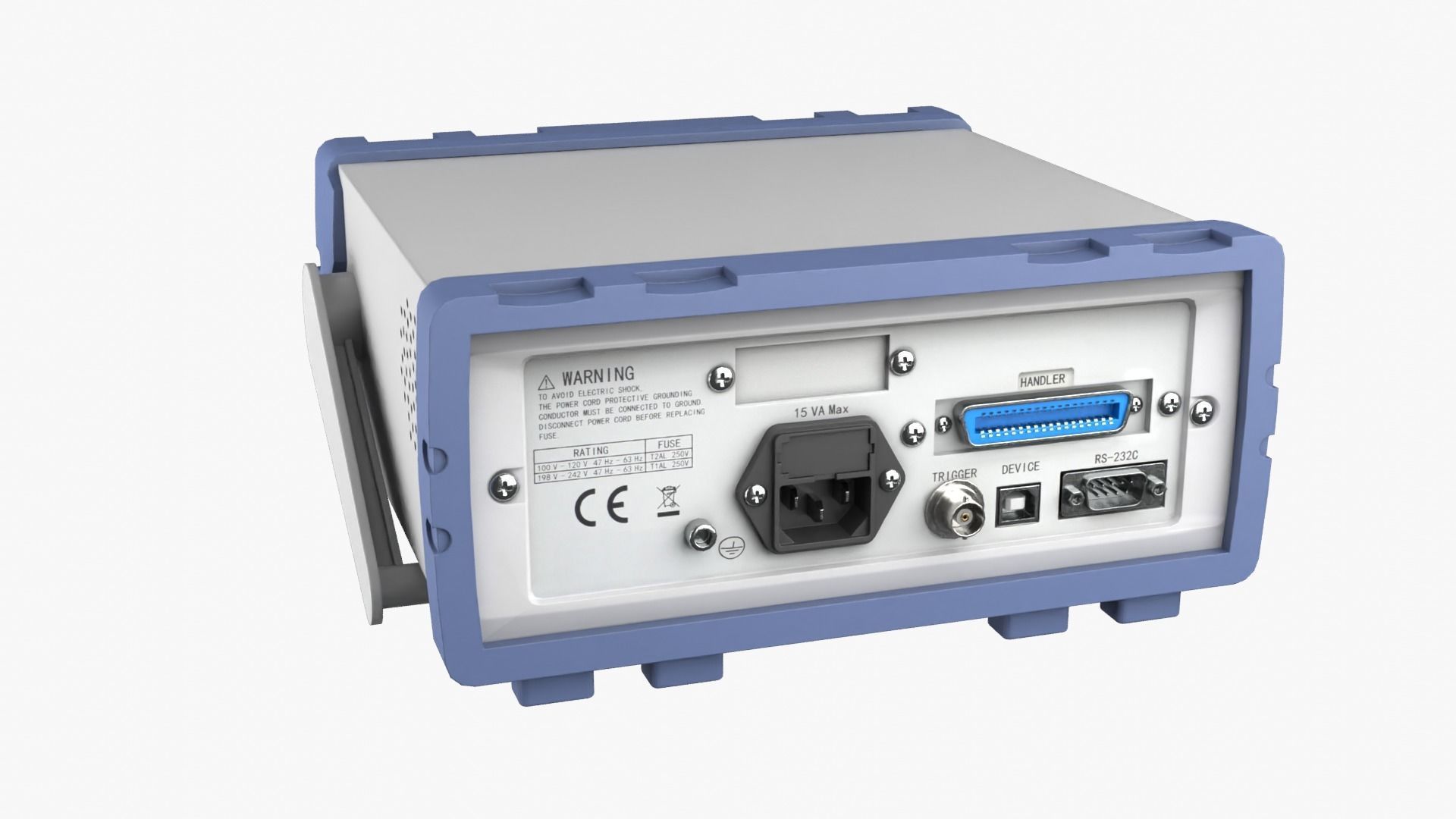 Battery Tester Low-poly 3D model_5