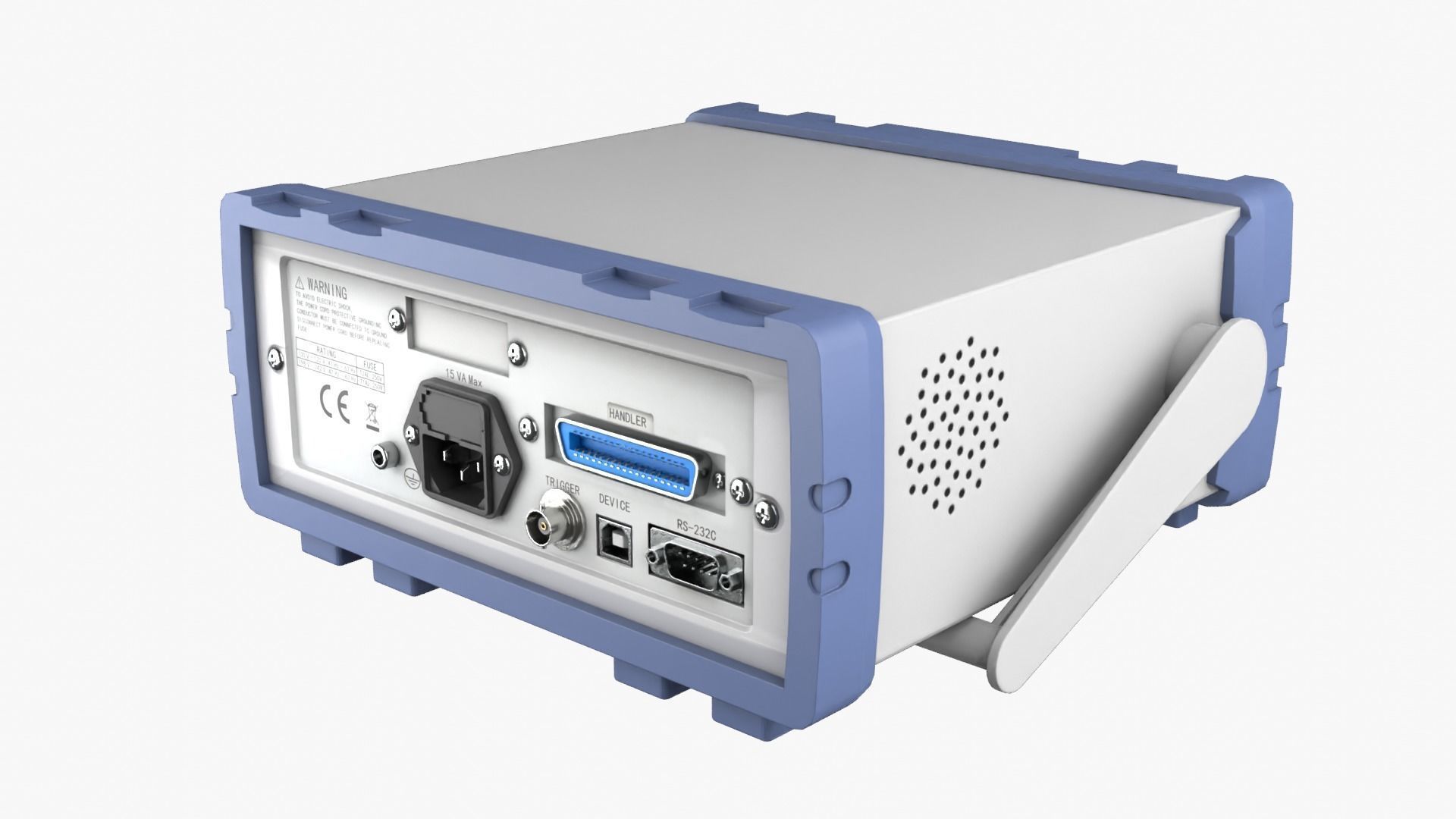 Battery Tester Low-poly 3D model_7