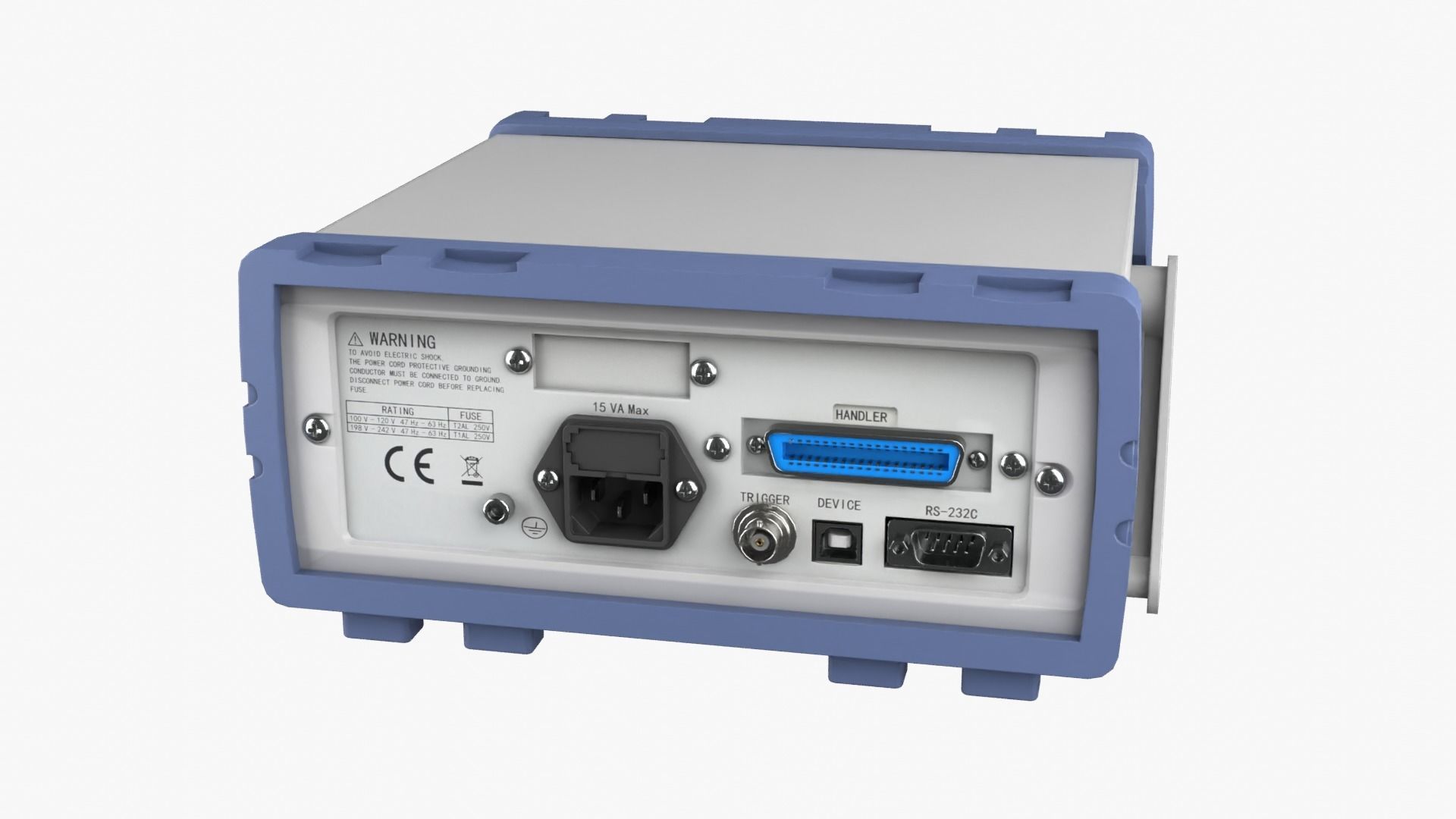 Battery Tester Low-poly 3D model_6