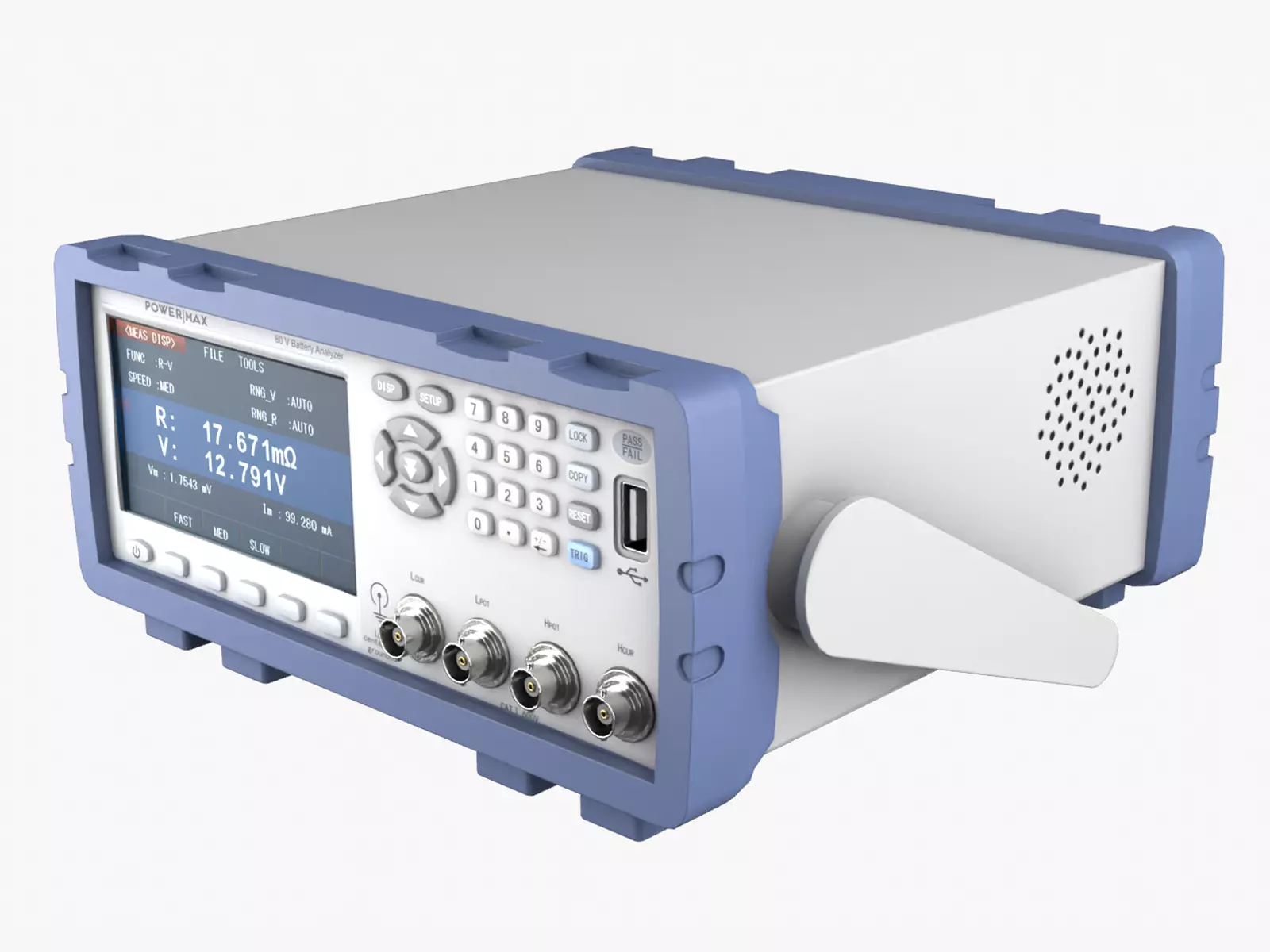 Battery Tester Low-poly 3D model_0