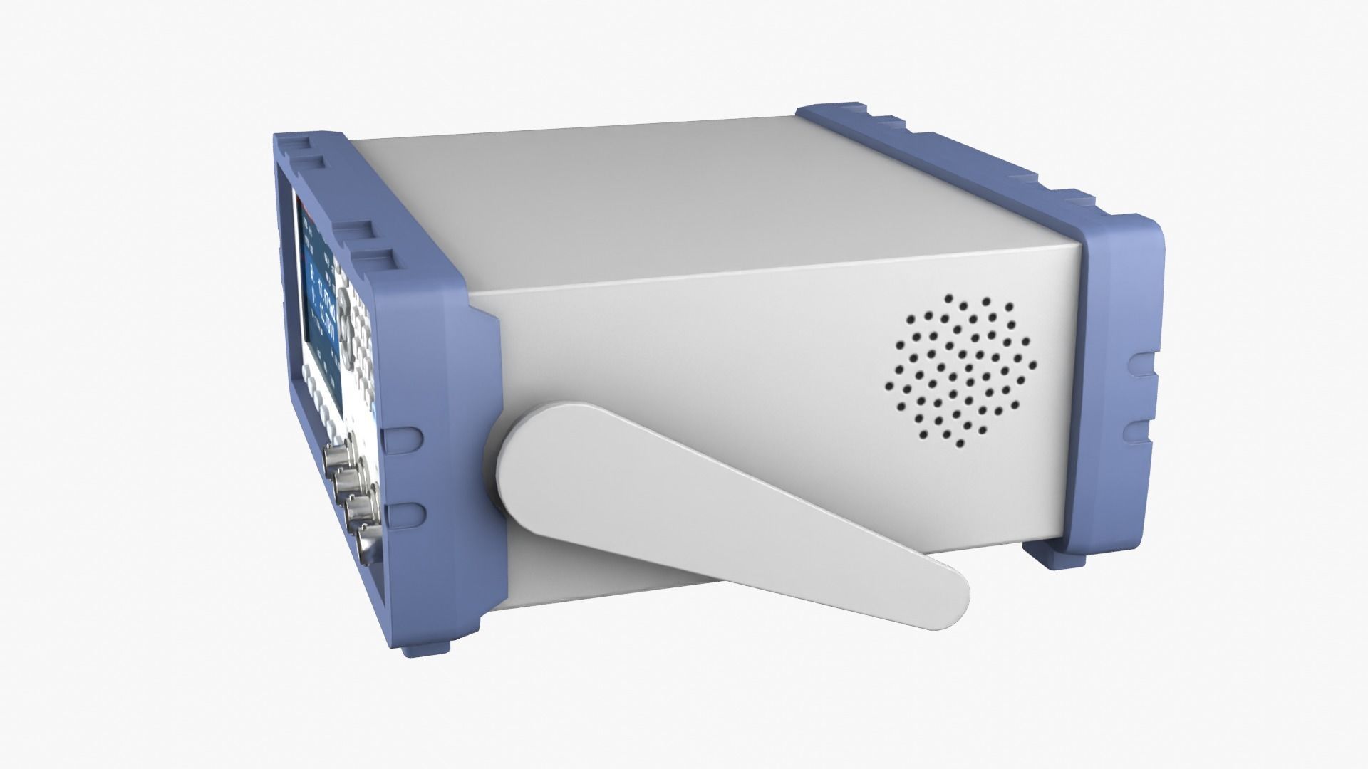 Battery Tester Low-poly 3D model_2