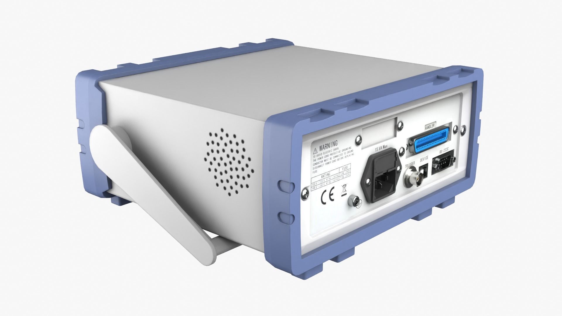 Battery Tester Low-poly 3D model_4