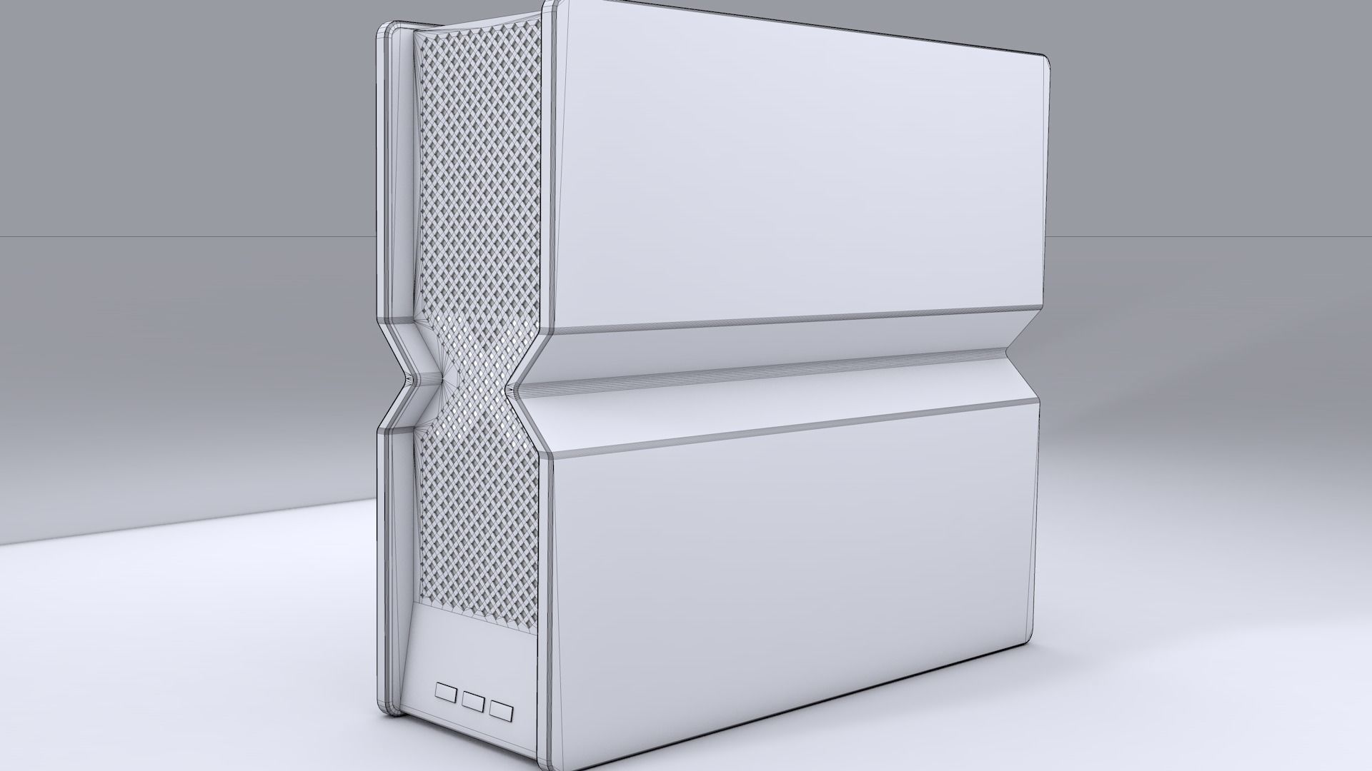 Wi-Fi 7 TP LINK Router Model - Collection - 3D model_20