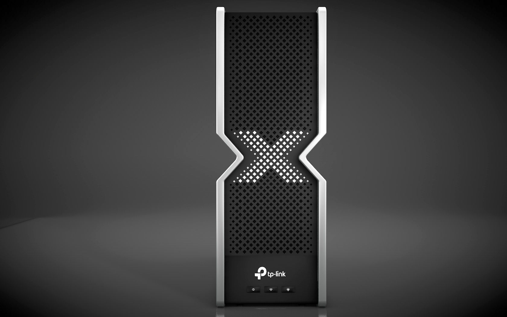 Wi-Fi 7 TP LINK Router Model - Collection - 3D model_16