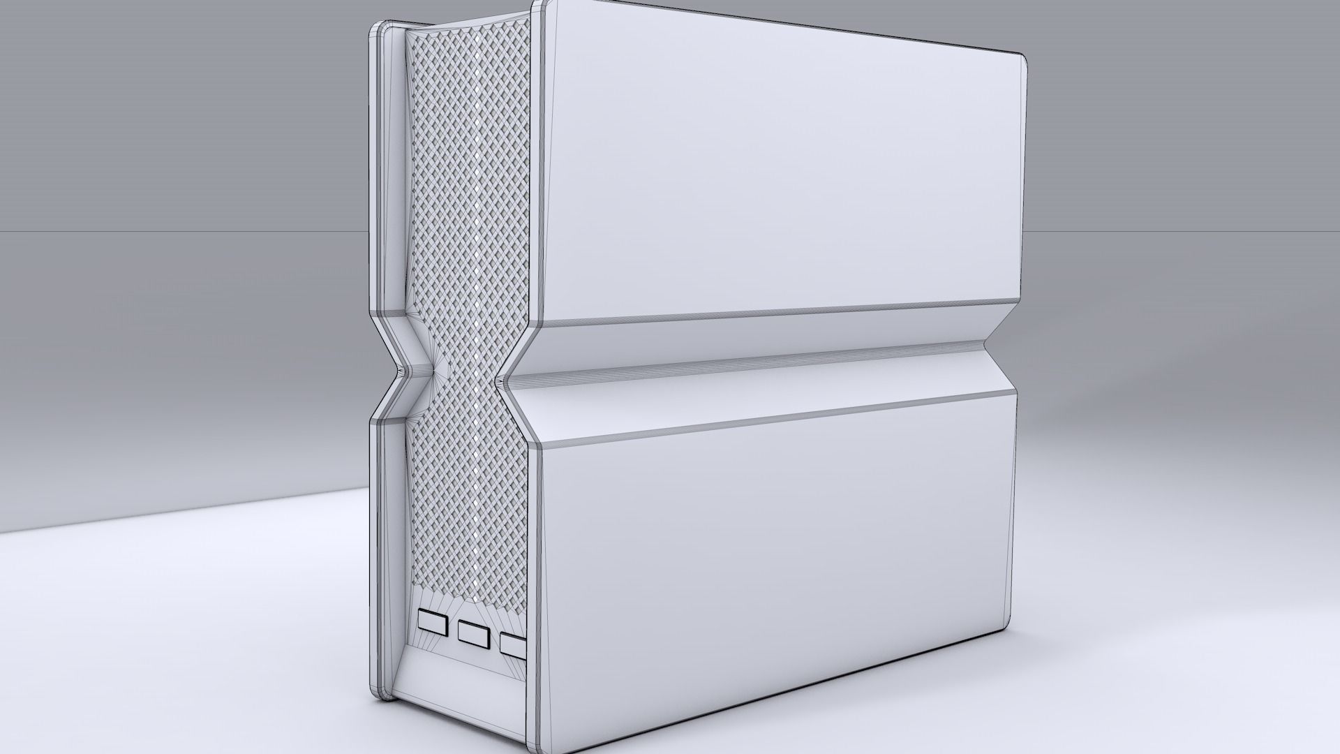 Wi-Fi 7 TP LINK Router Model - Collection - 3D model_25