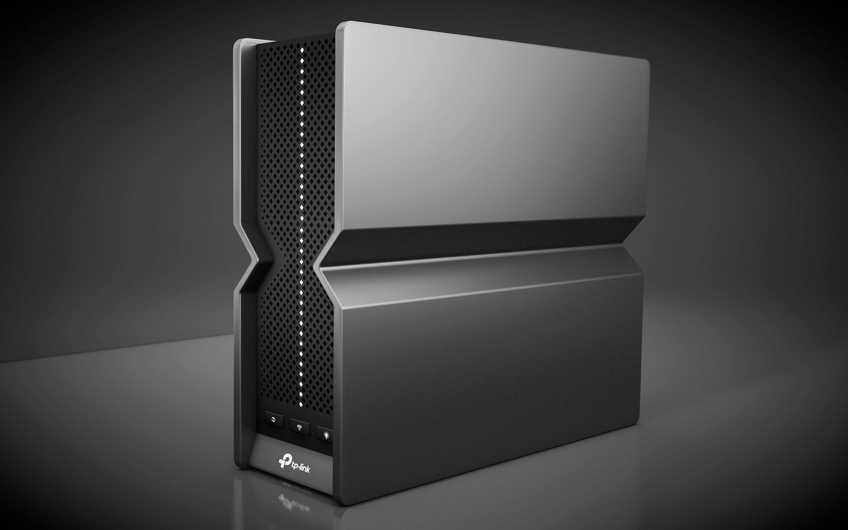Wi-Fi 7 TP LINK Router Model - Collection - 3D model_10