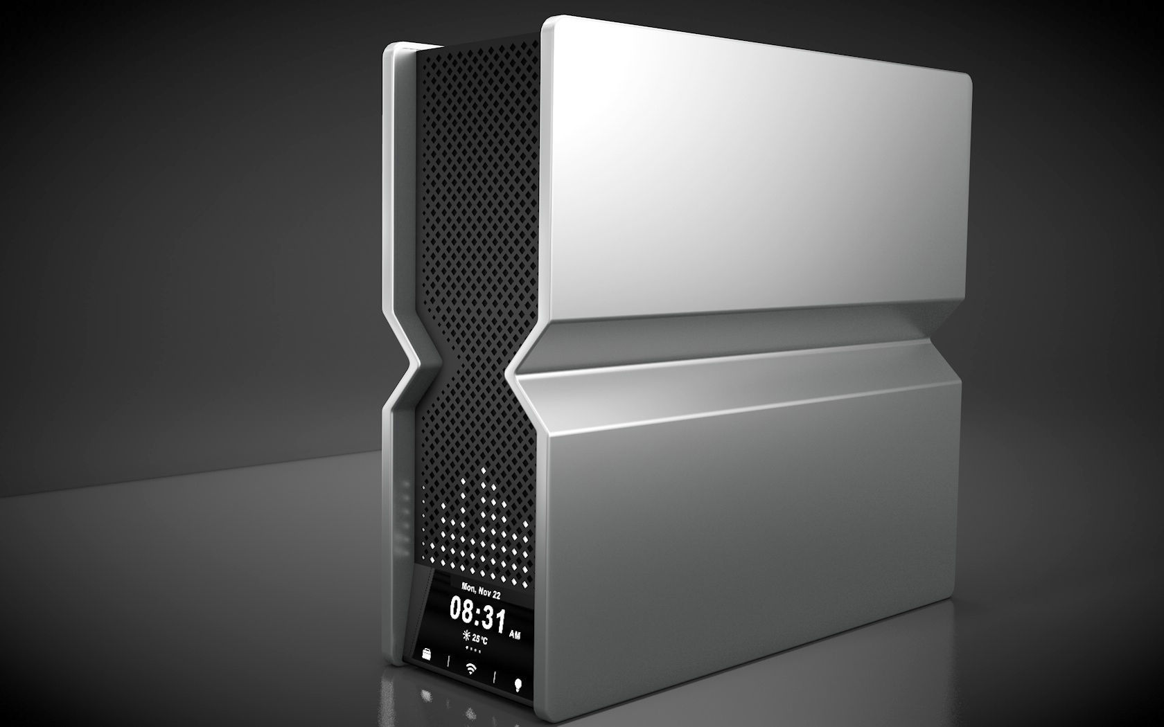 Wi-Fi 7 TP LINK Router Model - Collection - 3D model_3