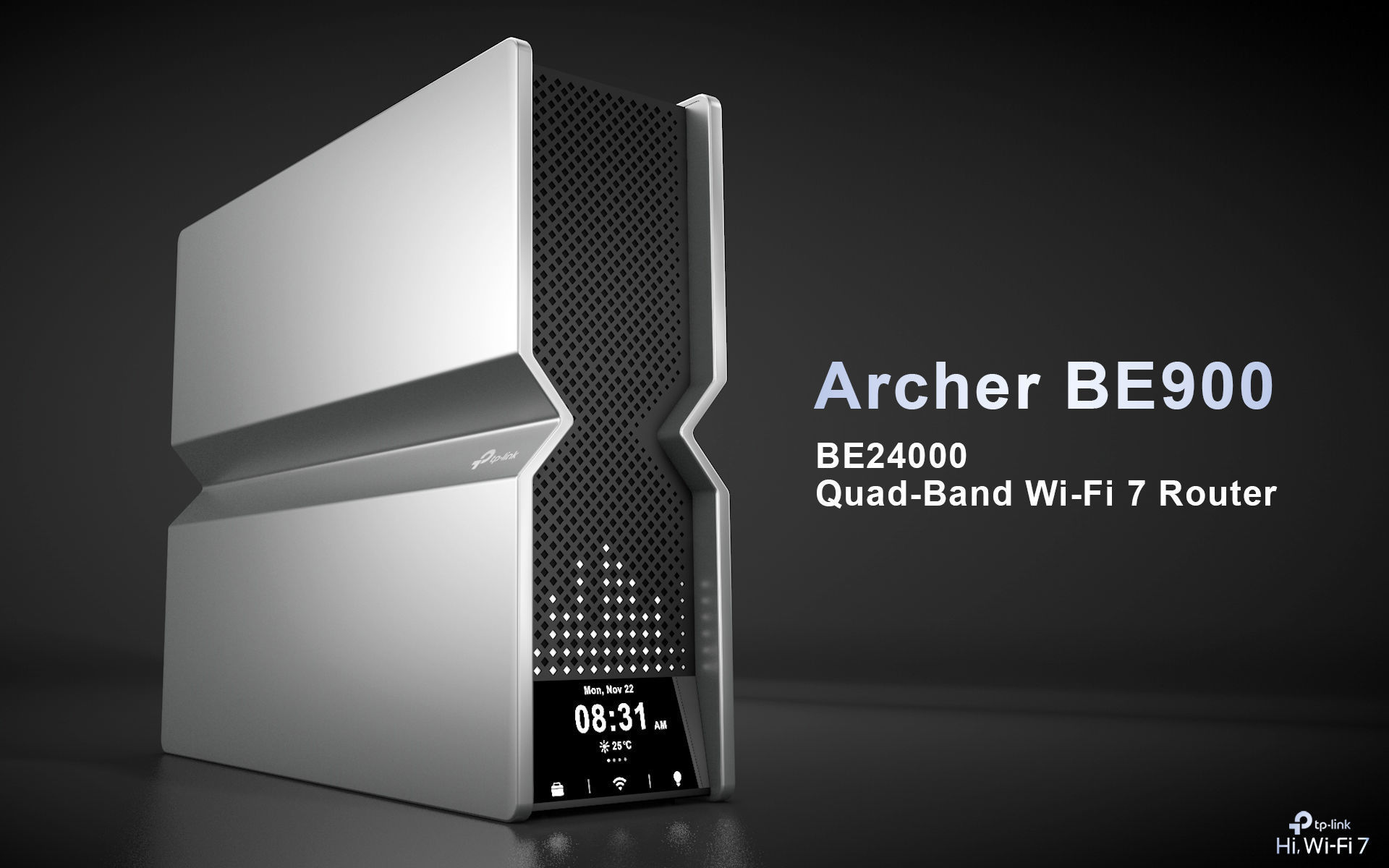 Wi-Fi 7 TP LINK Router Model - Collection - 3D model_2