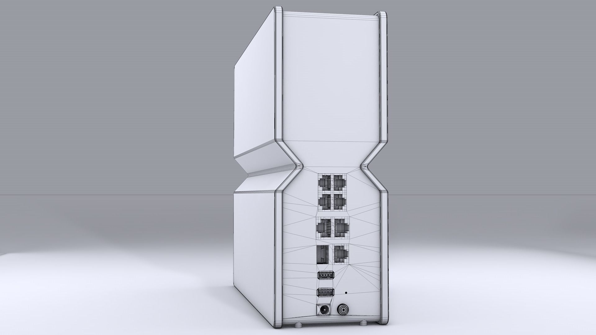 Wi-Fi 7 TP LINK Router Model - Collection - 3D model_23