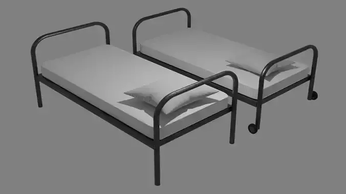 Simple Hospital Bed