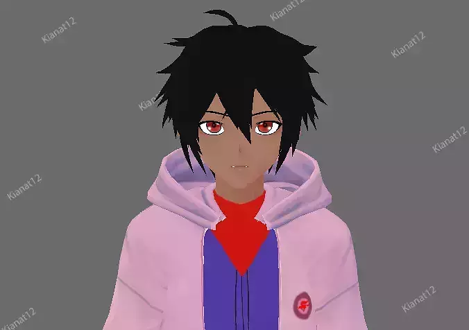 3d male avatar for VTubing 