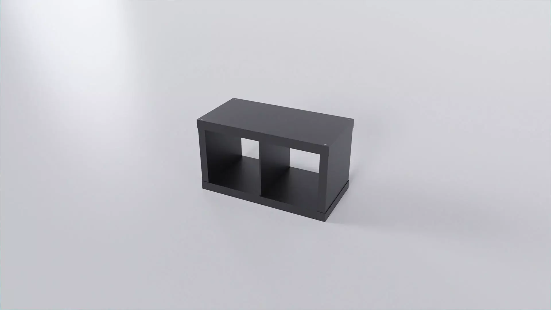 KALLAX 77x42 cm Low-poly 3D model_0