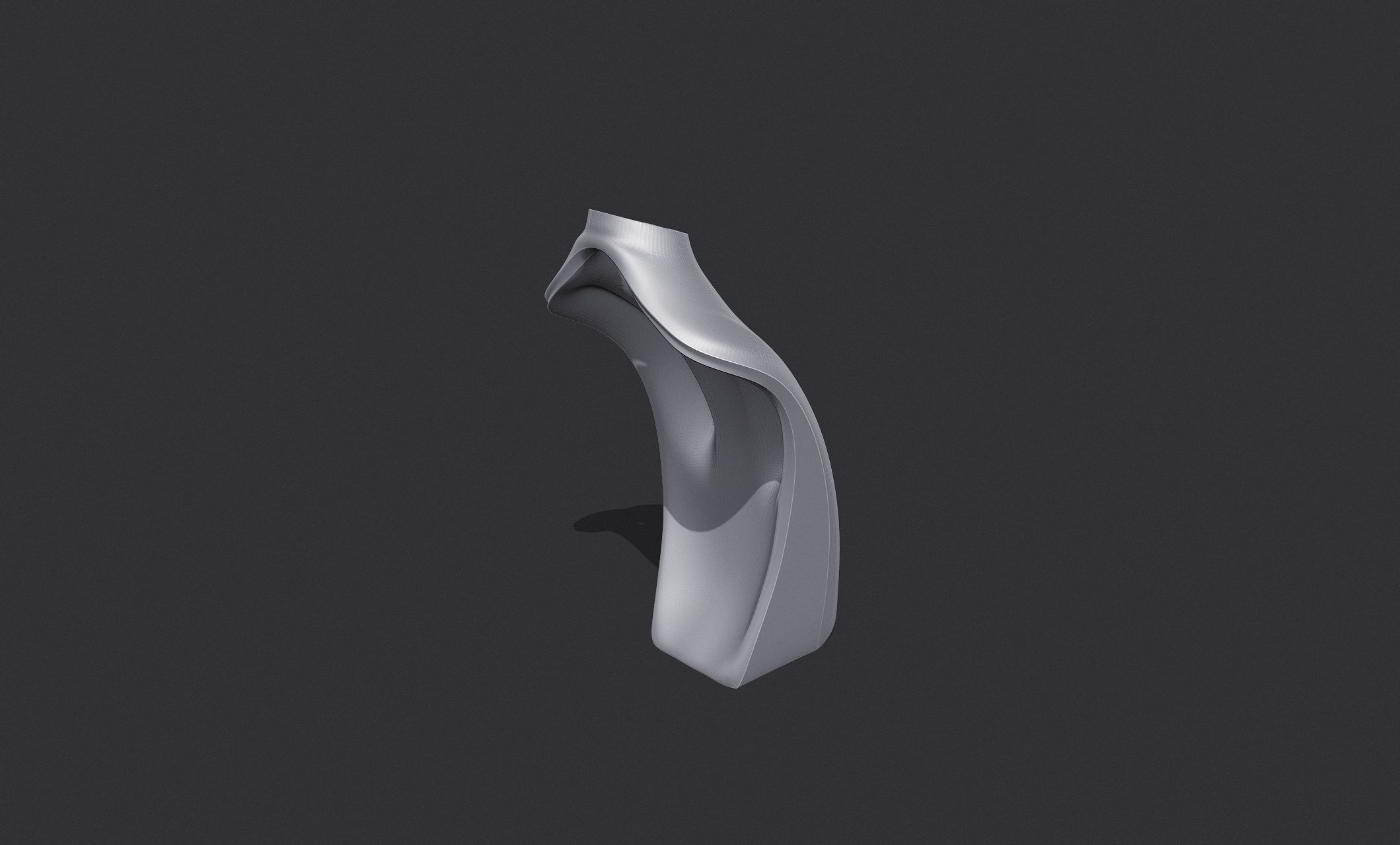 Necklace Stand 3D print model_5