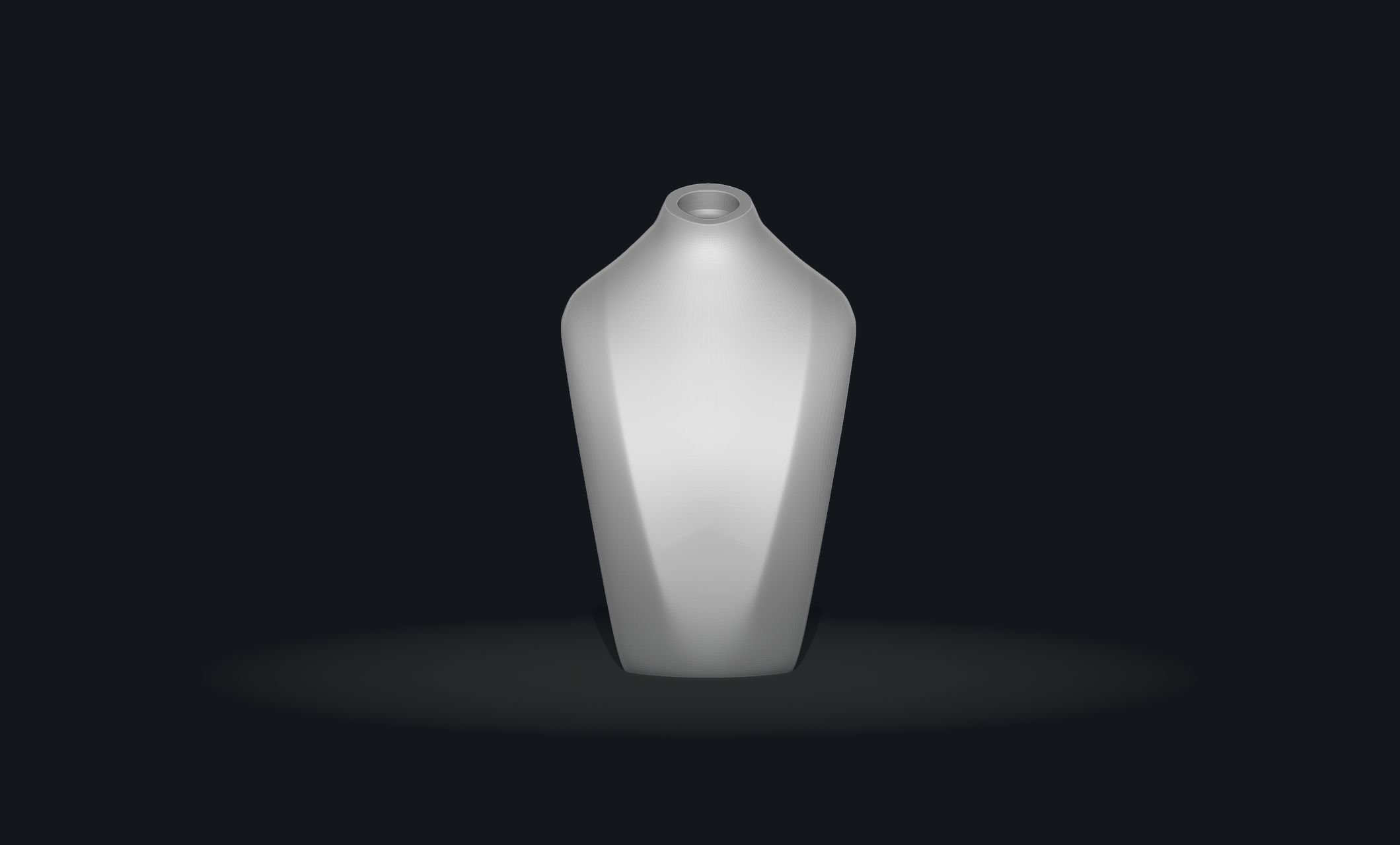 Necklace Stand 3D print model_1