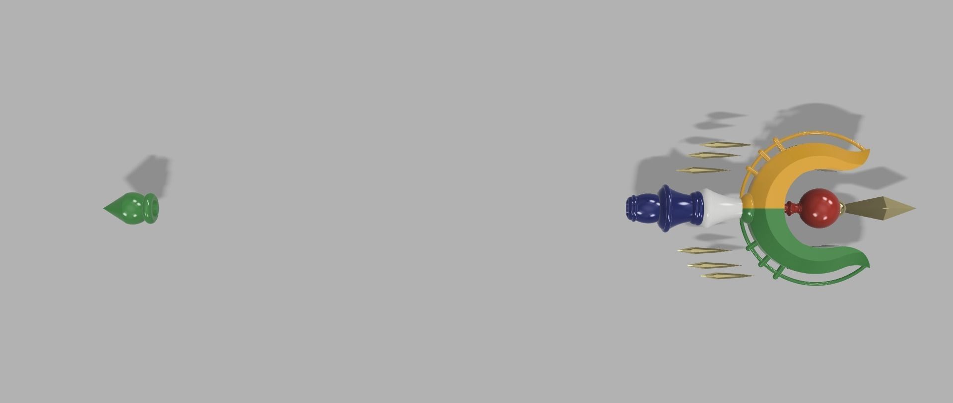 Sheherezade scepter 3D print model_15