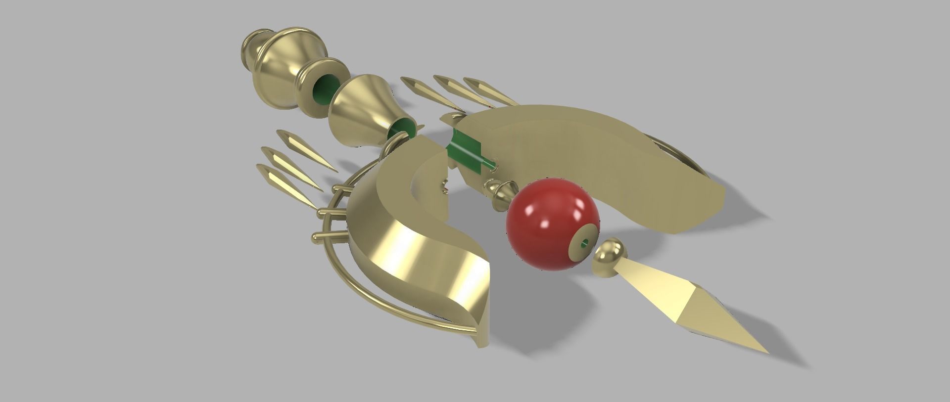 Sheherezade scepter 3D print model_5