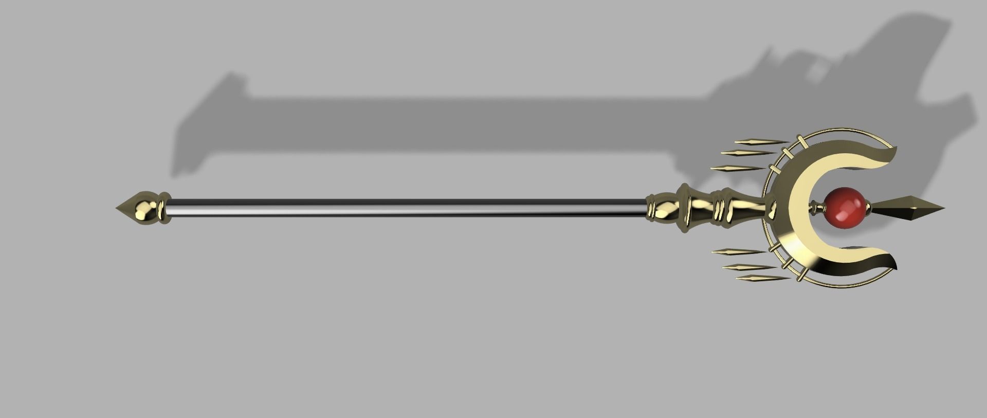 Sheherezade scepter 3D print model_1