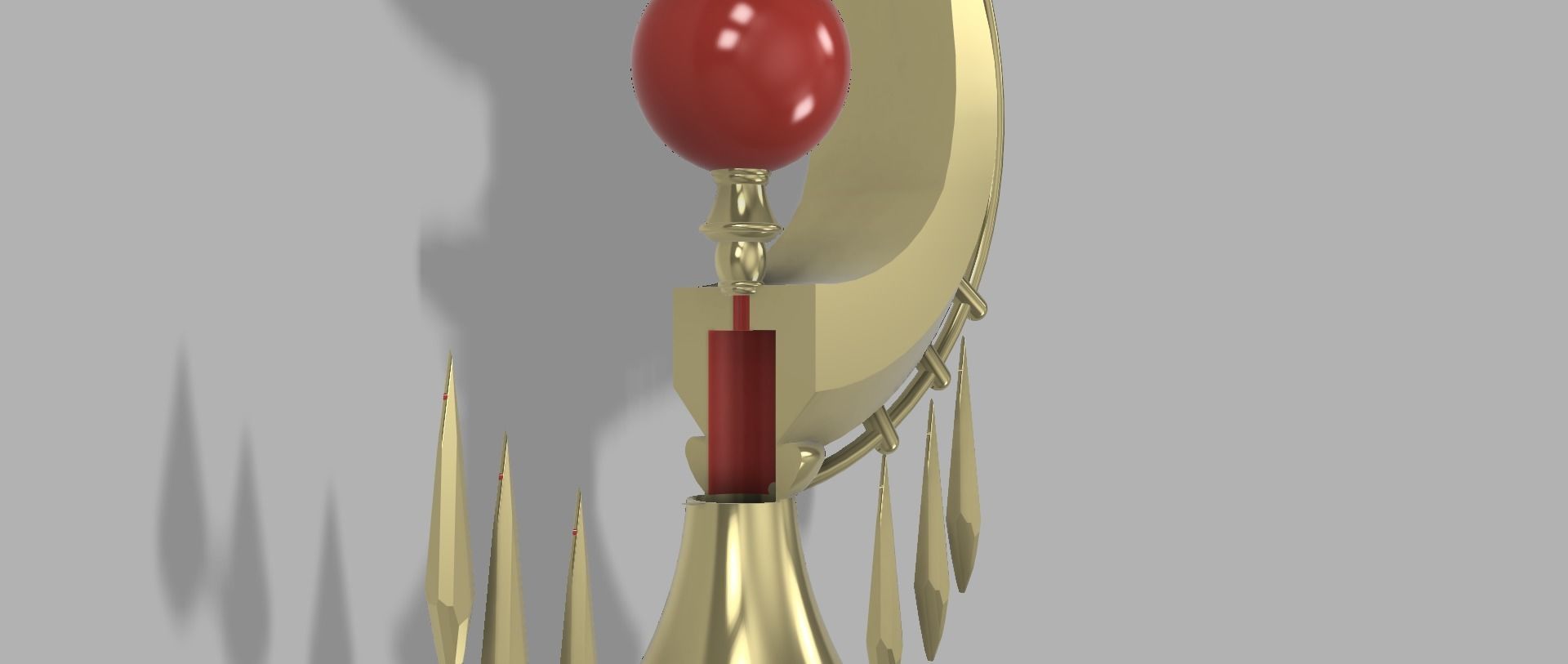 Sheherezade scepter 3D print model_22