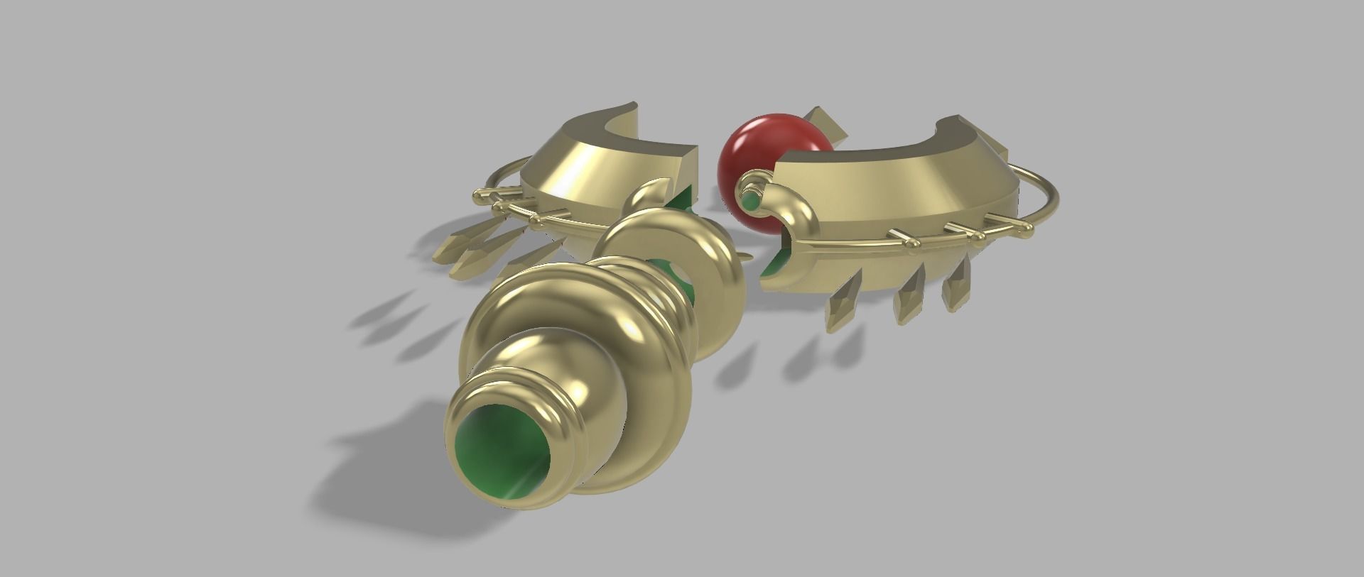 Sheherezade scepter 3D print model_3