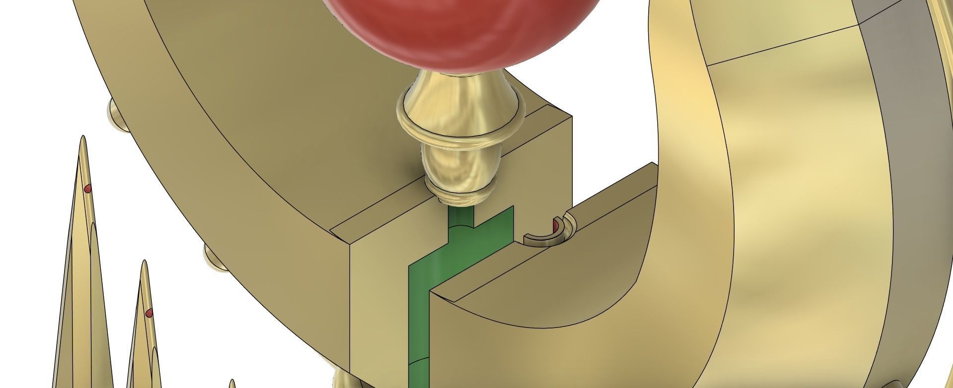 Sheherezade scepter 3D print model_7