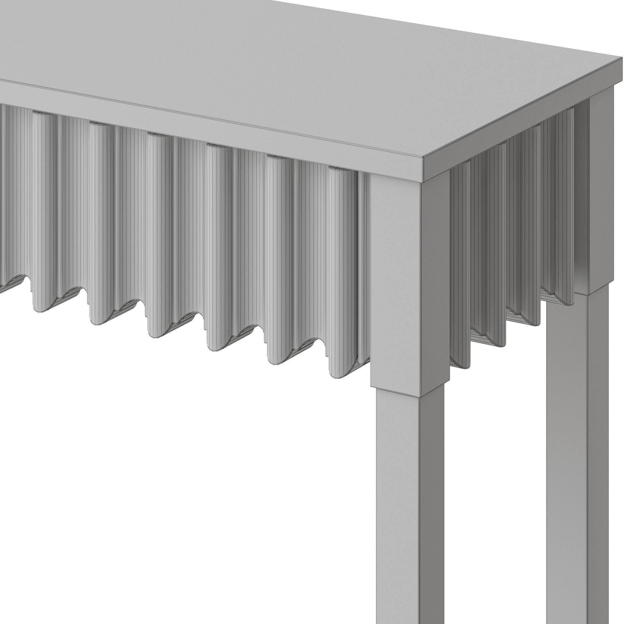 Baker Reese Console Table 3D model_5
