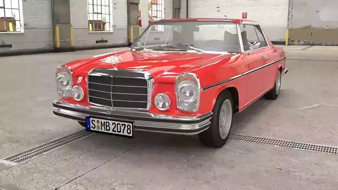 1968-1975 model Mercedes Benz W114 C 280 Coupe